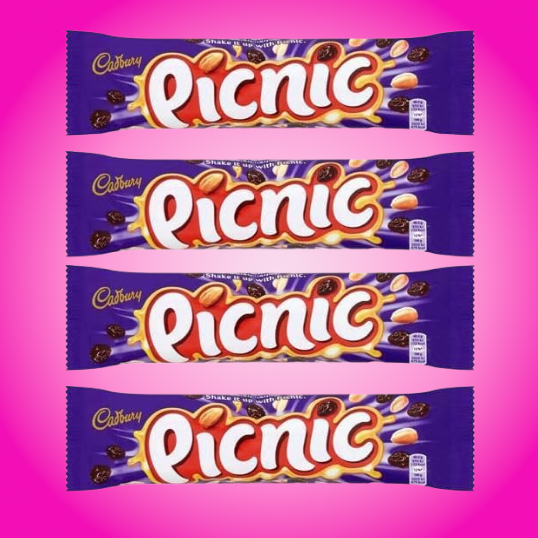 4 Pack Cadbury Picnic Bar