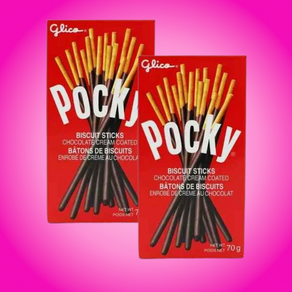 2 Boxes for £1.00 Pocky Chocolate Cream Biscuit Sticks (Canada)