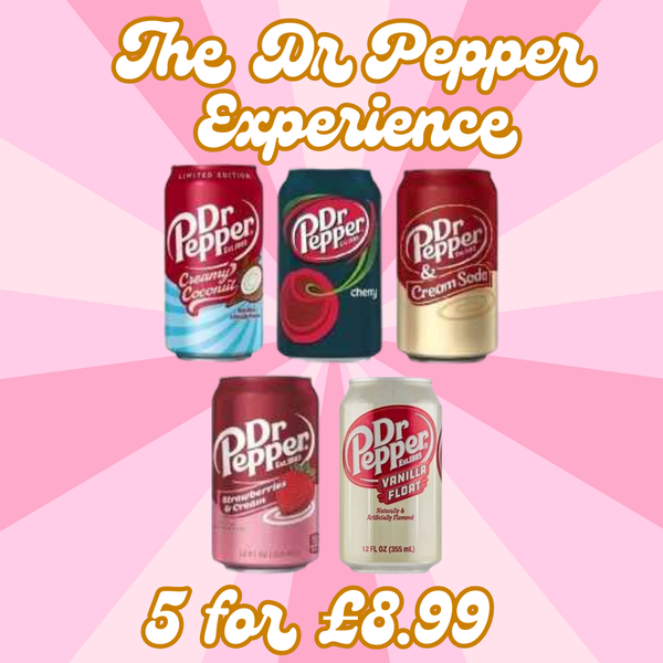 The Dr Pepper Experience 5 x 330ml Cans