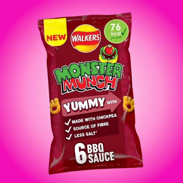 Multi Pack Monster Munch BBQ Sauce 6 x 16g