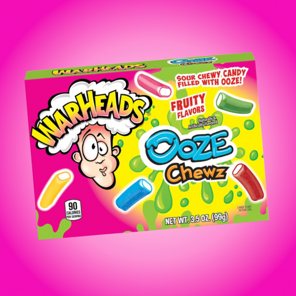 USA Warheads Ooze Chewz Theatre Box