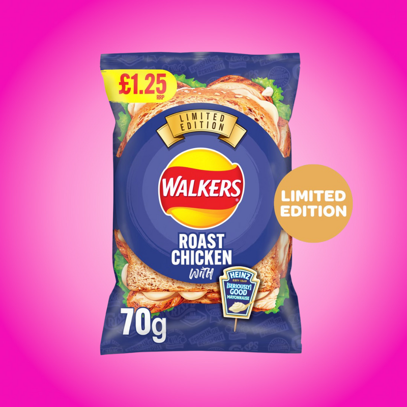 LIMITED EDITION Walkers Roast Chicken Crisps