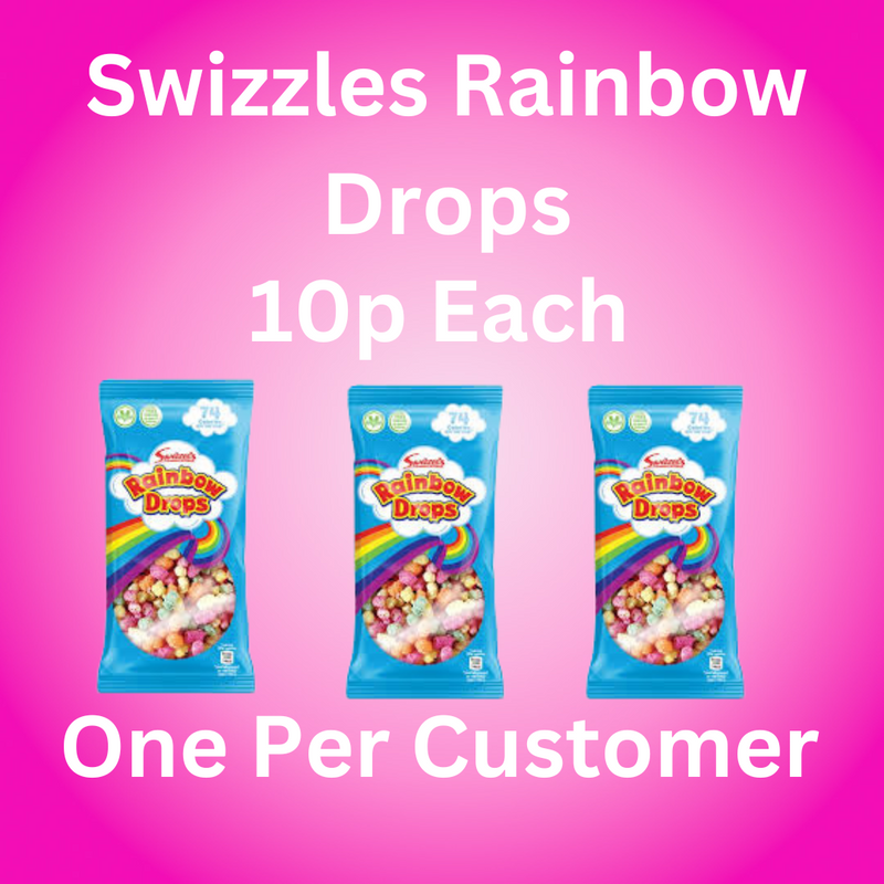 Swizzles rainbow Drops (1 per customer)