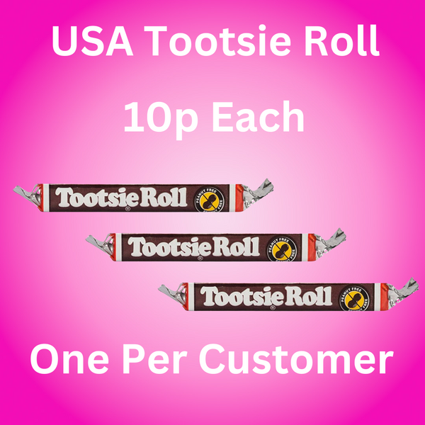 USA Tootsie Roll (1 per customer)