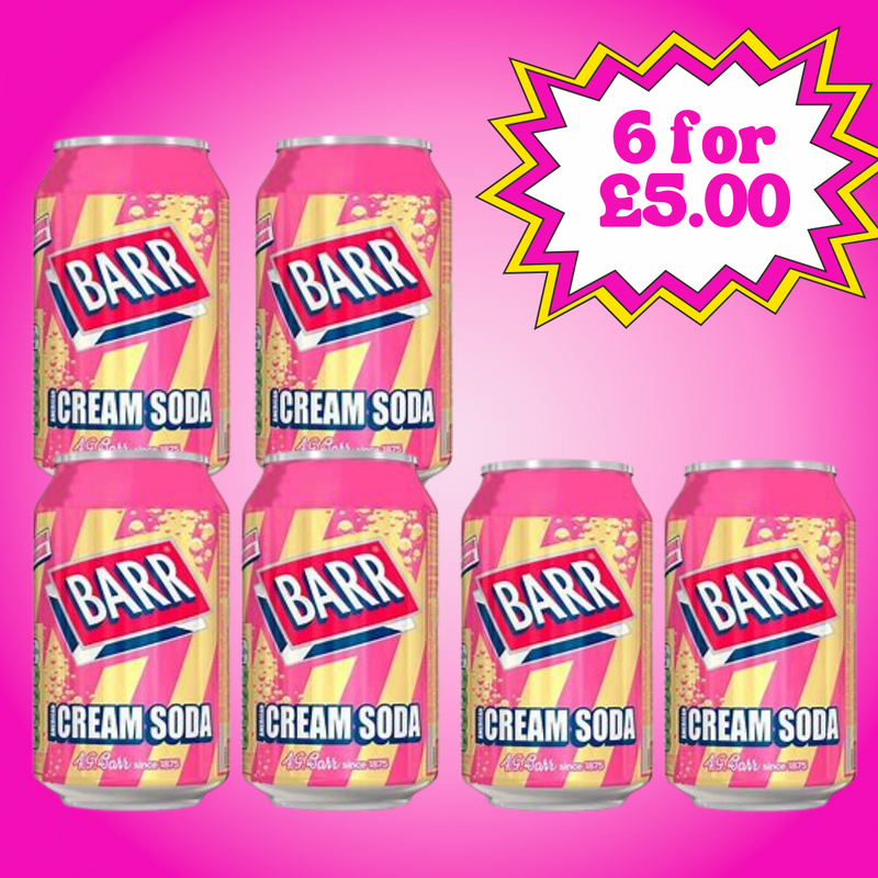 Barr Soda Best Sellers Bundle - Cream Soda