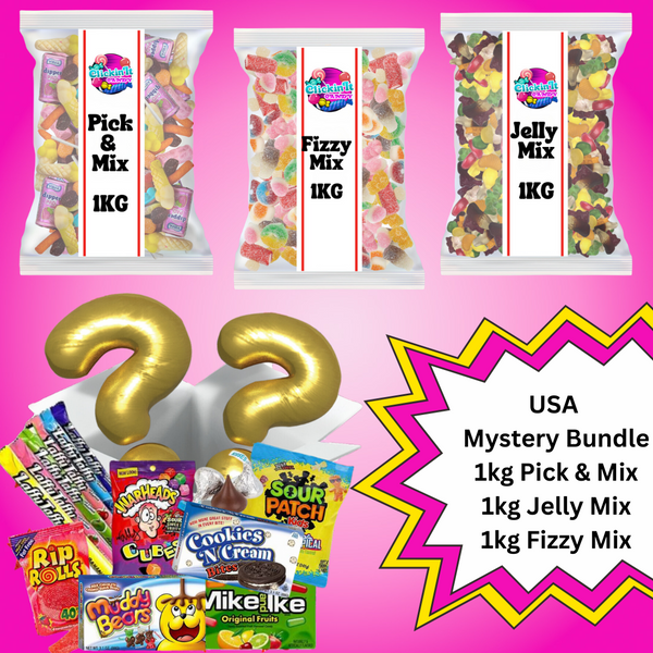 USA Candy Mystery Box with 3KG Pick & Mix