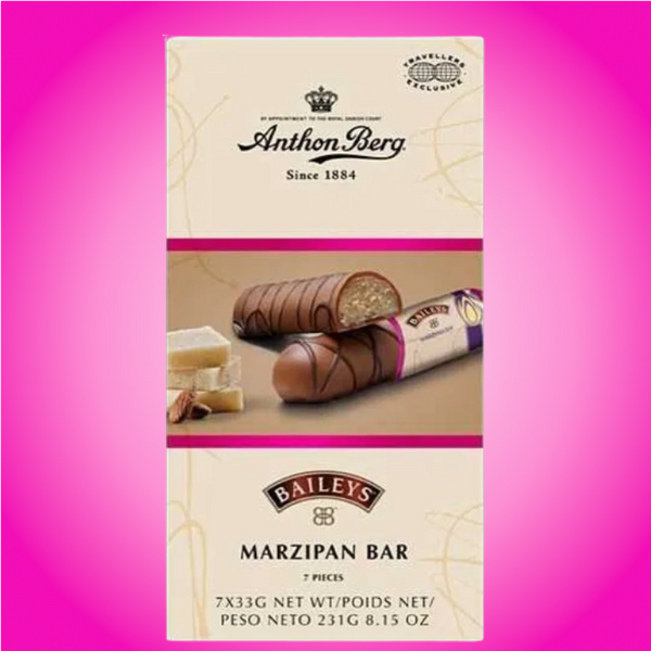 Anthon Berg Baileys 7 x Luxury Marzipan Bar