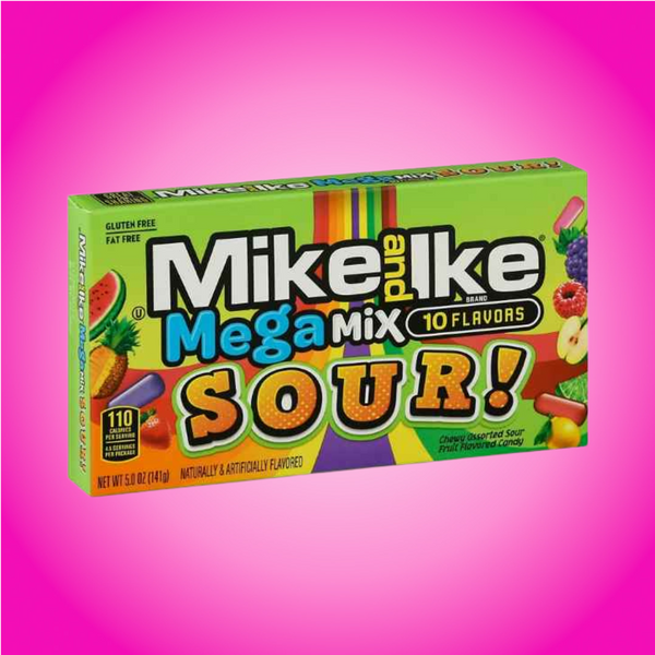 Mike & Ike Mega Mix Sour Theatre Box