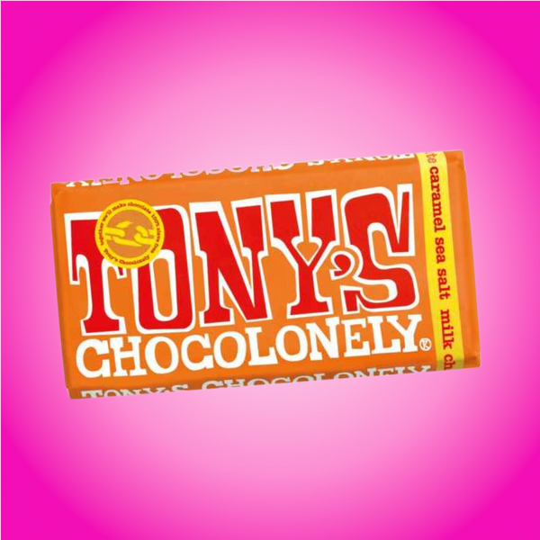 Tony's Chocolonely Milk Chocolate Caramel & Sea Salt