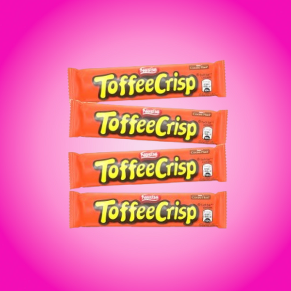 4 Pack Nestle Toffee Crisp Bar