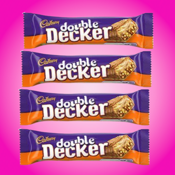 4 Pack Cadbury Double Decker Bar