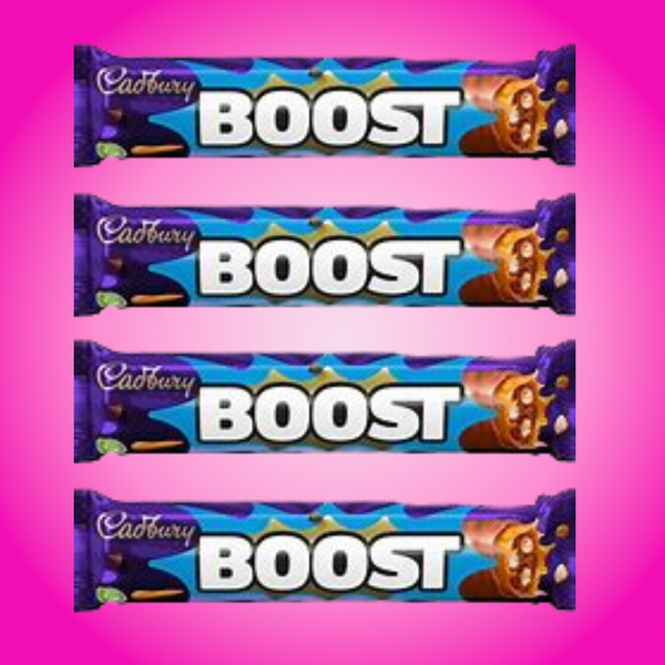 4 Pack Cadbury Boost Bar