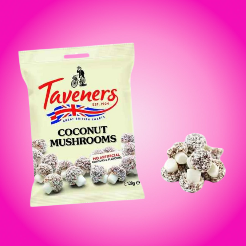 Taverners Coconut Mushrooms