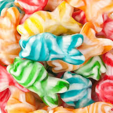 Groovy Sweets Pick N Mix Grab Bag - Swirly Fish 250g