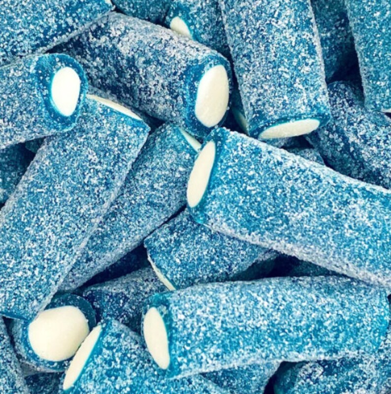 Groovy Sweets Pick N Mix 1KG Grab Bag - Blue Raspberry Rockets