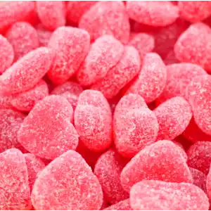 Groovy Sweets Pick N Mix Grab Bag - Haribo Frambozen Hartjes (Fizzy Raspberry Hearts) 250g - Germany