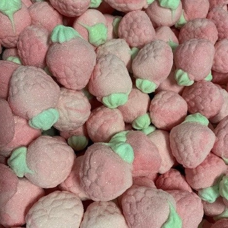 Groovy Sweets Pick N Mix Grab Bag - Jelly Filled Raspberry Marshmallows 200g