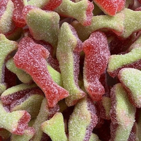 Groovy Sweets Pick N Mix Grab Bag - Sour Watermelon Sharks 250g